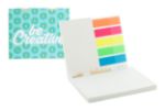 custom made sticky notitieblok met bloemzaden
