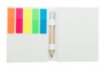 custom made sticky notitieblok met bloemzaden