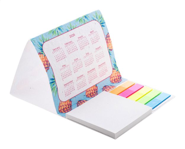 custom made kalender van groeipapier en nota