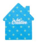 custom made sticky notitieblok vorm van huis