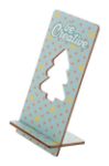 custom made houder mobiele telefoon motief kerst - 