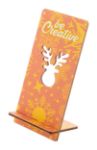 custom made houder mobiele telefoon motief kerst - 