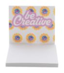 custom made sticky notitieblok en wilde bloemzaden