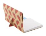custom made sticky notitieblok eco kraft papier