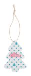 custom made kerstboom ornament van zaadpapier