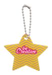 custom made rpet kerstsleutelhanger met ketting - 