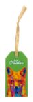 custom made papieren gift tag met gouden lint
