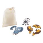 puzzelgame, dieren voor kinderen 3 thema figuren - 