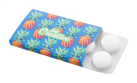 custom made 5 stuks grote muntsnoepjes in blister