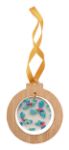 custom made bamboe boomornament gouden lint