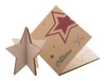 custom made kerstkaart eco van houtpulpkarton