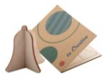 custom made kerstkaart eco van houtpulpkarton