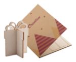 custom made kerstkaart eco van houtpulpkarton