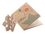 custom made kerstkaart eco van houtpulpkarton