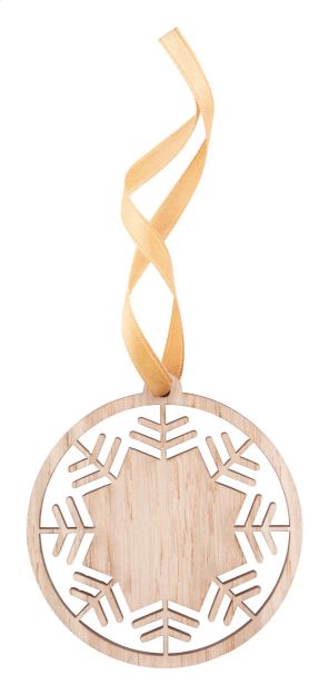 houten kerstboomversiering los geleverd linten