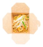 afhaalbox 750 ml kraftpapier met pe voering