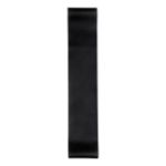 elastische oefenband latex voor training fitness - zwart