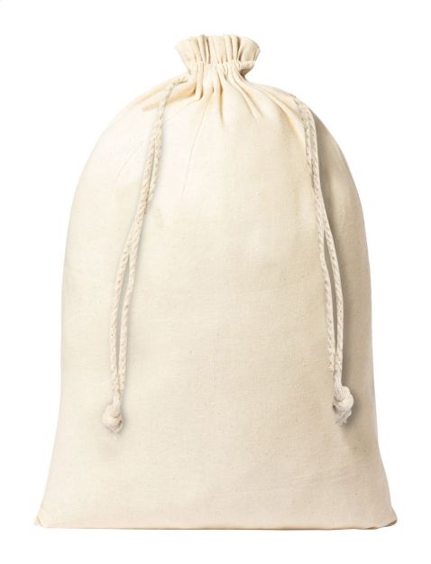 100% katoen tas met trekkoordsluiting 105 g/m2 l