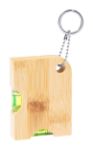 multifunctionele sleutelhanger bamboe met ring