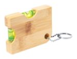 multifunctionele sleutelhanger bamboe met ring