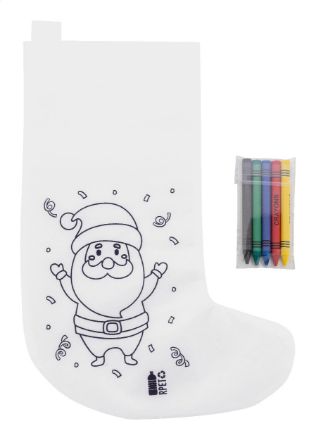 rpet kerstkous met 5 kleurpotlodenjulfar gift