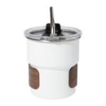 rss reisbeker met handgreep van notenhout 260 ml