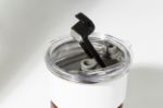 rss reisbeker met handgreep van notenhout 260 ml