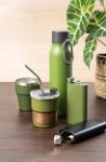 rss reisbeker met handgreep van notenhout 260 ml