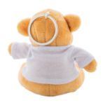 pluche teddybeer sleutelhanger t-shirt opdruk
