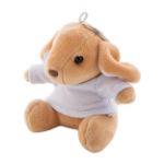 pluche konijntje sleutelhanger met opdruk t-shirt