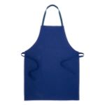 100% katoen schort 180 g/m2 - blauw