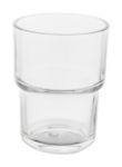 glazen reisbeker 400 ml met glazen strootje