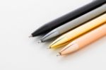 balpen ral met glanzende metallic afwerking blauw