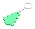 kerstsleutelhanger aluminium kerstboom vorm