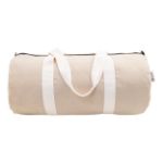 sporttas van recycled canvas met binnenzak en rits
