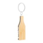 flesvormig multitool sleutelhanger in rvs bamboe