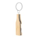 flesvormig multitool sleutelhanger in rvs bamboe