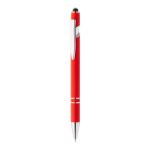 ral balpen en touch screen met blauwe navulling - rood