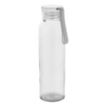 recycled glazen fles 500 ml en siliconen draagband