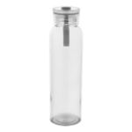 recycled glazen fles 500 ml en siliconen draagband