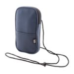 rpet crossbody mobiele tas waterdicht met rits - blauw