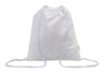 recycled katoenen trekkoord tas 140 g/m2
