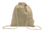recycled katoenen trekkoord tas 140 g/m2