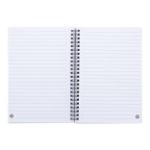 notebook a5 formaat recycled papier spiraal 80 vel