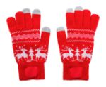kerst touchscreen gebreide handschoenen 1 maat