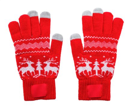 kerst touchscreen gebreide handschoenen 1 maat