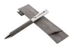 metalen balpen met draaimechanisme blauwschrijvend