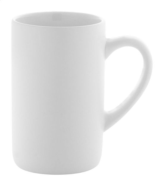 keramische mok matte buitenkant 380 ml in doos