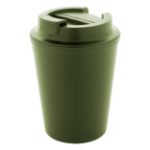 rpp thermosbeker dubbelwandig 300 ml met deksel - groen