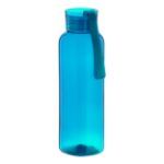 rpet fles 500 ml met siliconen draagband - licht blauw